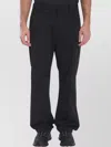 Moncler Cargo Trousers Functional Adjustable Hem In Black