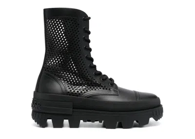 Pre-owned Moncler Carinne Boots (women's) Sneakers In Black