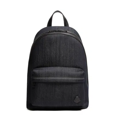 Moncler Carlo Backpack In Blue