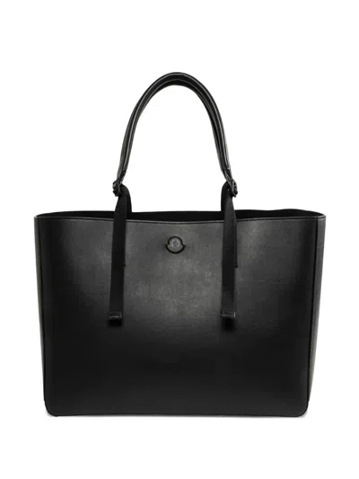 Moncler Carlo Tote Bag In Black