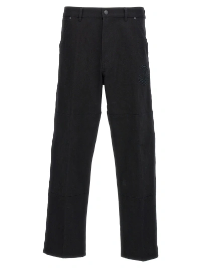 Moncler Carpenter Pants In Black