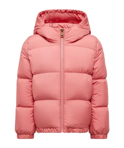 Moncler Cascar Hooded Down Jacket In Pink
