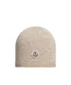 Moncler Cashmere Beanie In Neutral