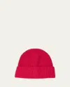 Moncler Cashmere Beanie In Red
