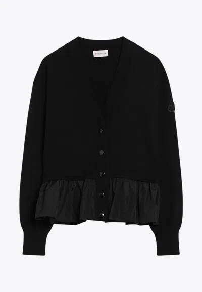 MONCLER CASHMERE-BLEND CARDIGAN