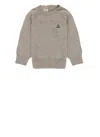 Moncler Cashmere Sweater With Logo In Gray