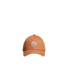 Moncler Casquette En Gabardine De Coton In Brown