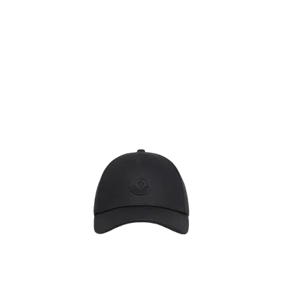 Moncler Casquette En Gabardine De Coton