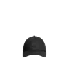 Moncler Cotton Gabardine Curved Brim Baseball Cap In Black