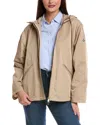 Moncler Cassiopea Windbreaker In Polyester In Neutral