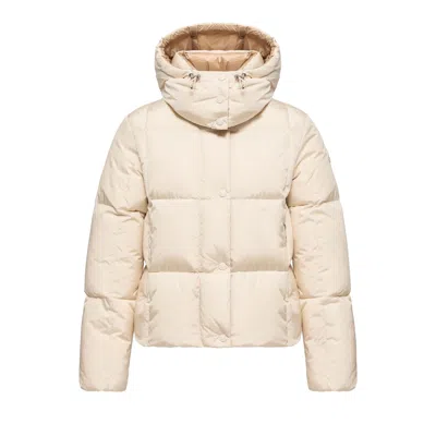 Pre-owned Moncler Castelnew Jacket 'white' | Women's Size 3