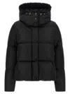 Moncler Castelnou Short Down Jacket In Black
