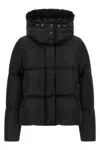 Moncler Castelnou Short Down Jacket In Black