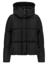 Moncler Castelnou Short Down Jacket In Black