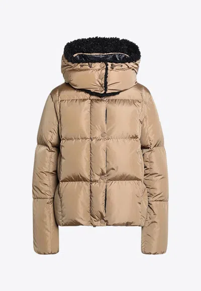 MONCLER CASTELNOU HOODED PUFFER JACKET