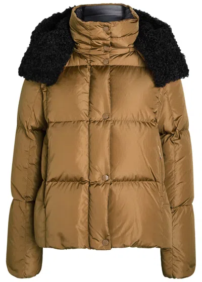 MONCLER MONCLER CASTELNOU QUILTED HOODED SHELL JACKET