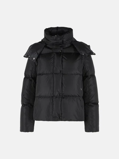Moncler 'castlenew' Black Nylon Down Jacket
