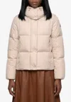 Moncler Castlenew Puffer Jacket In Neutral