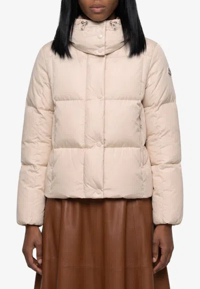 Moncler Castlenew Puffer Jacket In Neutral