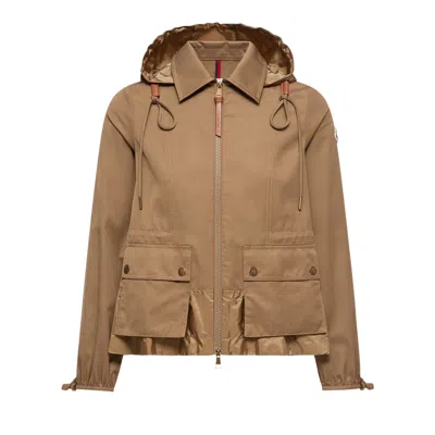 Pre-owned Moncler Casual Adenium Jacket 'dijon' | Yellow | Women's Size 1