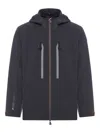 Moncler Veste À Capuche Imperméable Orden In Negro