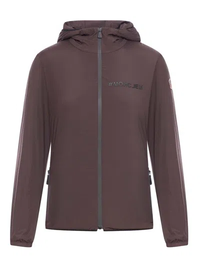 Moncler Casual Jacket In Purple
