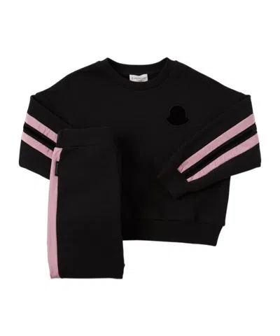 Moncler Kids' Casual Outfit Set In Black