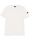 Moncler Logo-print T-shirt In Light Grey