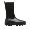 Moncler Neue Chelsea High Ankle Boots In Black