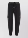 Moncler Casual Trousers Adjustable Fit In Black
