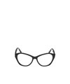 Moncler Cat-eye Frame Flat Mirror In Black