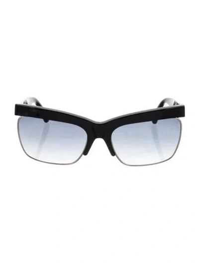 Pre-owned Moncler Cat-eye Gradient Sunglasses In Multi