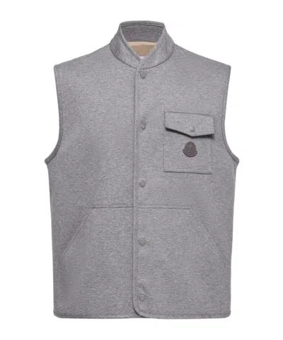 Moncler Catoctin Vest In Gray
