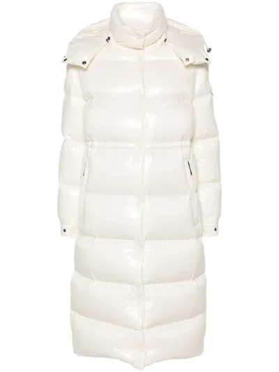 Moncler Cavettaz Coat In White