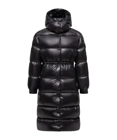 MONCLER CAVETTAZ HOODED LONG DOWN JACKET