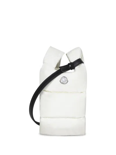 Moncler Cb Legere Small White Bag