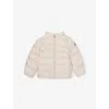 Moncler Cecil Shell-down Puffer Jacket 3-3 In Light Pink