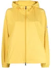 Moncler Cecile Lightweight Jacket In Yellow