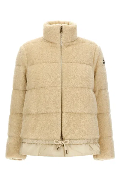 Moncler 'cedre' Down Jacket In Brown