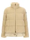 Moncler Cedre Puffer Jackets Beige In Neutral