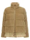 Moncler Cedre Down Jacket In Neutral