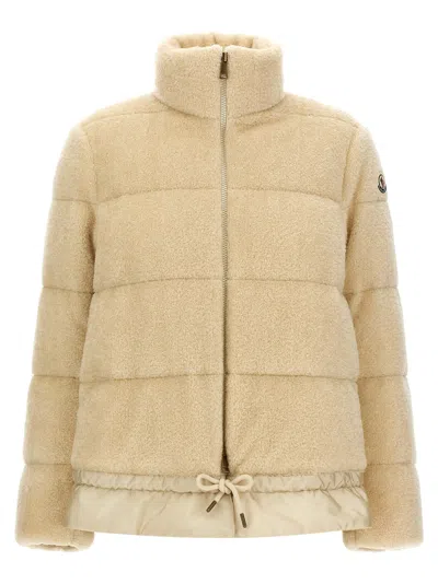 Moncler Cedre Down Jacket In Neutral