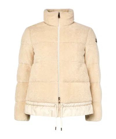 Moncler Cedre Puffer Jacket In Black