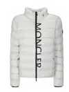 Moncler Down Jacket With Print In White