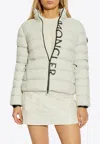 Moncler Cerces Padded Down Jacket In Gray