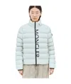 Moncler Cerces Short Down Jacket In Gray