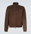 Moncler Cernay Reversible Short Down Jacket In Brown