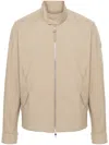 Moncler Nibles Cotton Down Jacket In Beige