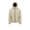 Moncler Doudoune Courte Chalves À Capuche In Beige