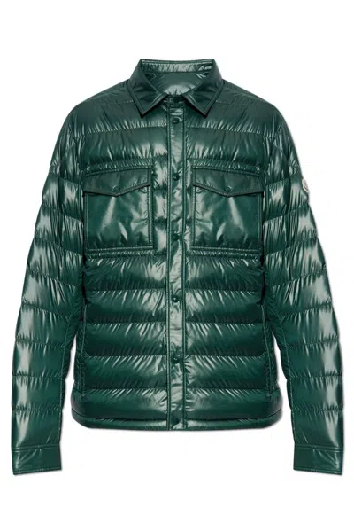 Moncler Padded Jacket In Green